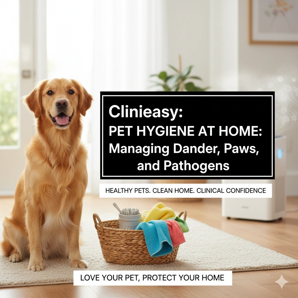Pet Hygiene at Home: Managing Dander, Paws, and Pathogens