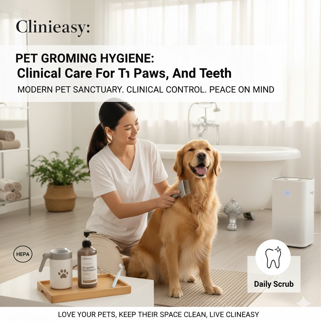 Pet Grooming Hygiene: Clinical Care for Fur, Paws, and Teeth