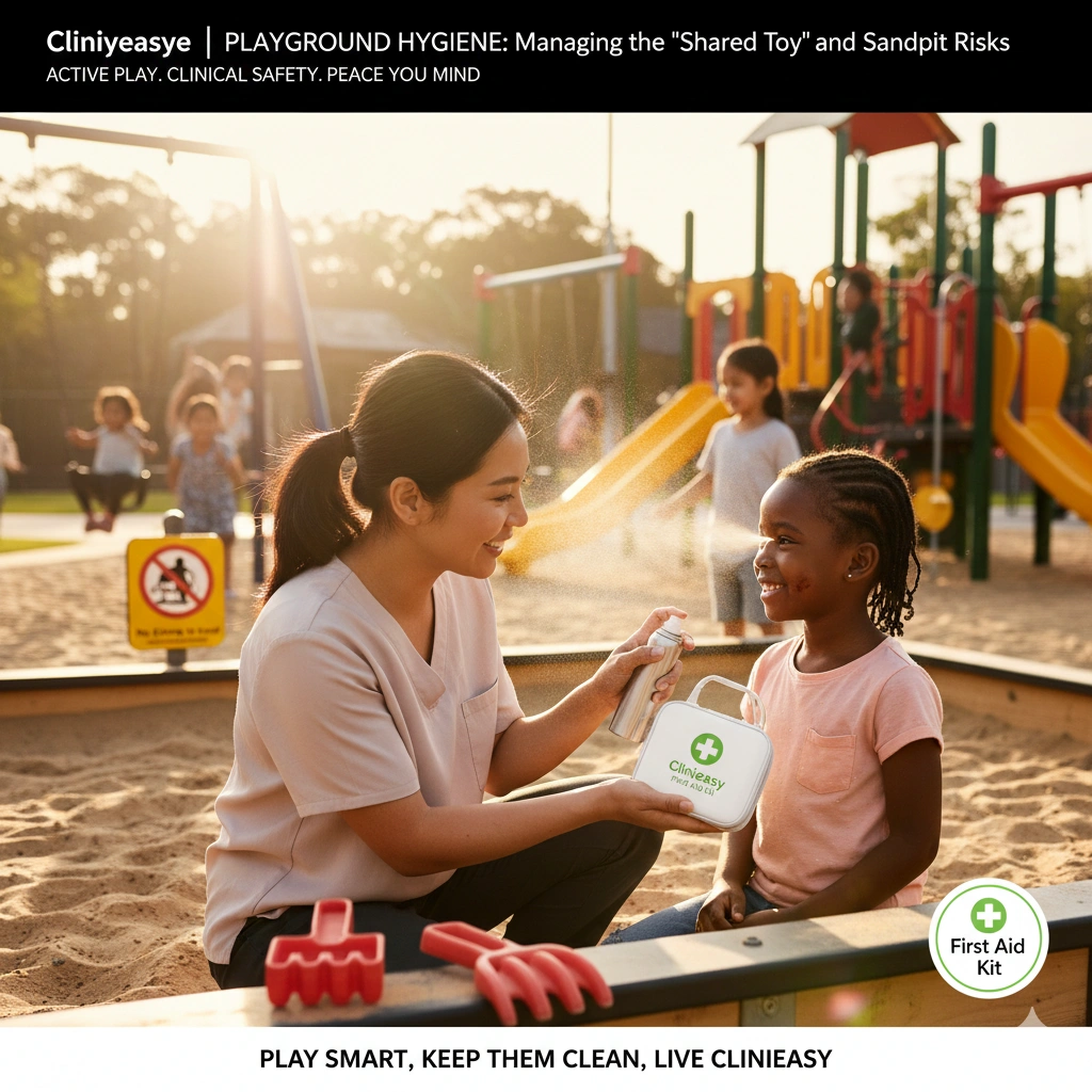 Playground Hygiene: Managing the “Shared Toy” and Sandpit Risks