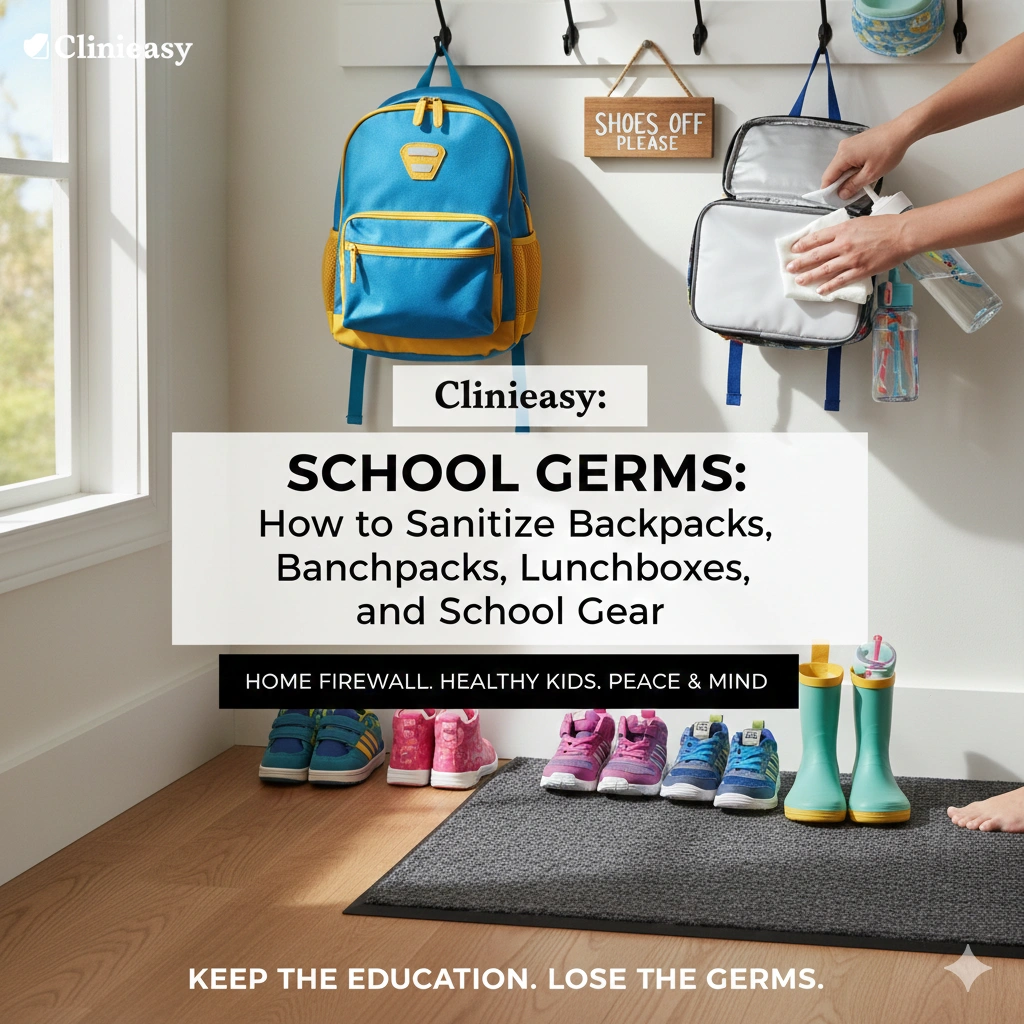 School Germs: How to Sanitize Backpacks, Lunchboxes, and School Gear