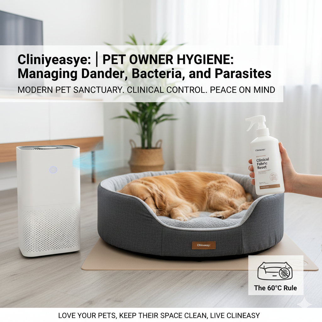 The Clinical Pet Bed: Managing Dander, Bacteria, and Parasites