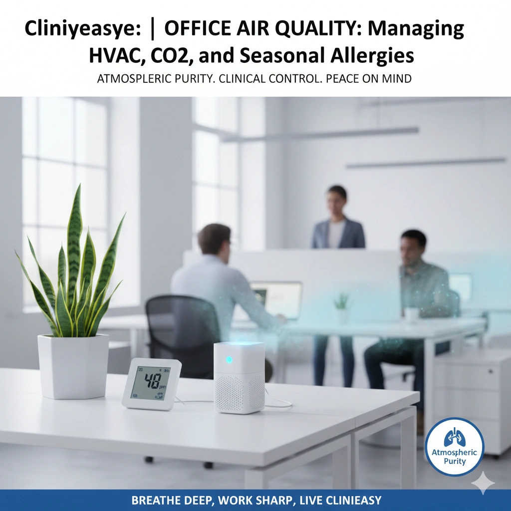 Office Air Quality: Managing HVAC, CO2, and Seasonal Allergies
