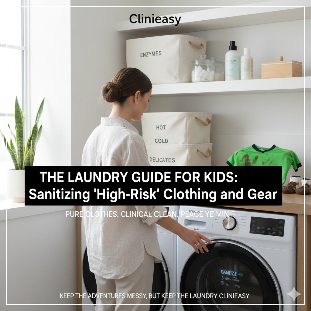 The Laundry Guide for Kids: Sanitizing "High-Risk" Clothing and Gear