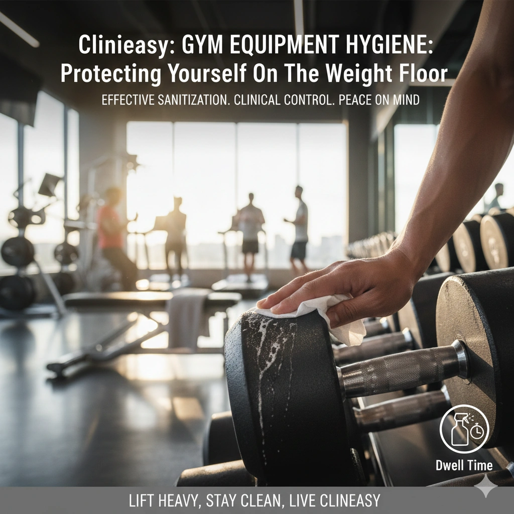 Gym Equipment Hygiene: Protecting Yourself on the Weight Floor