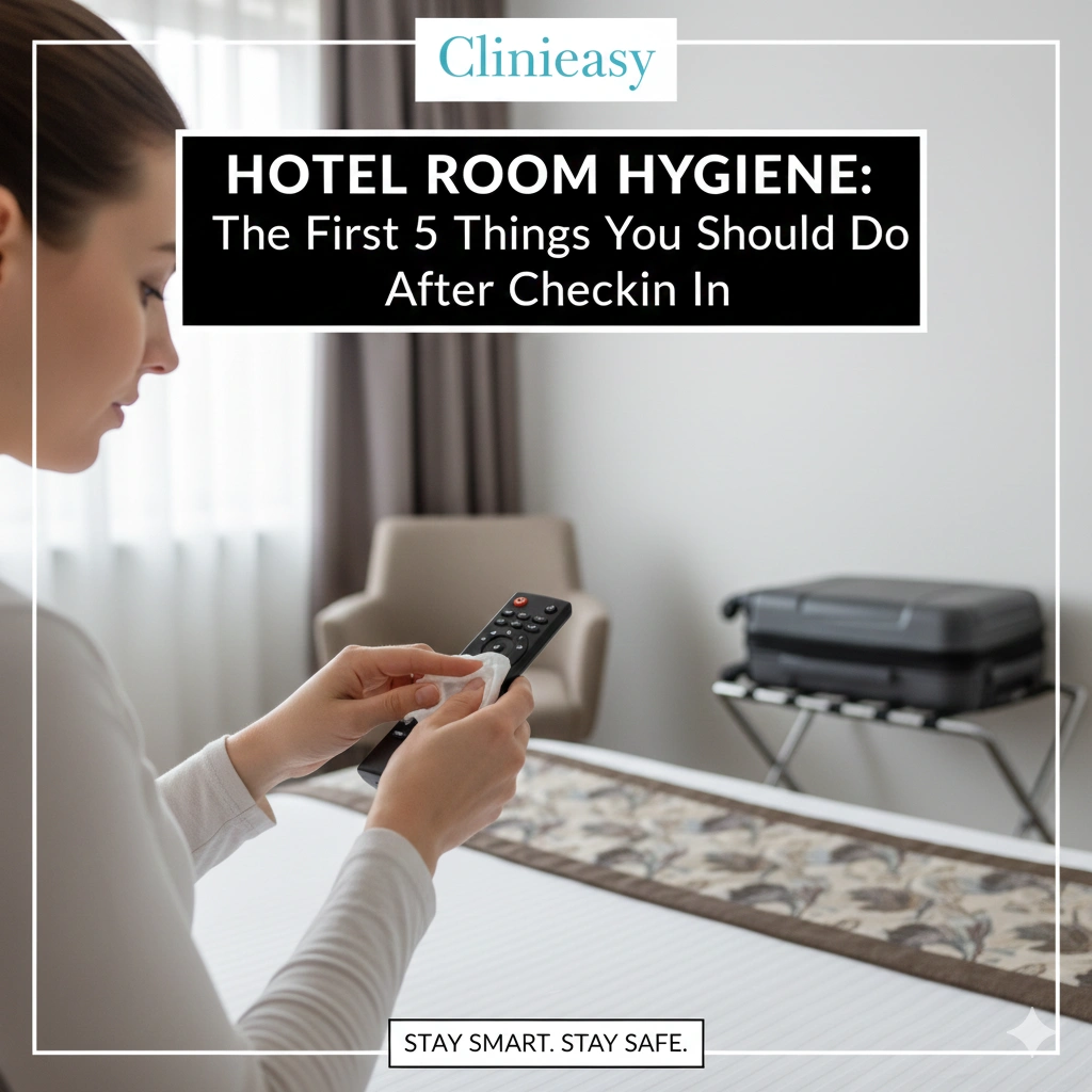 Hotel Room Hygiene: The First 5 Things You Should Do After Checking In
