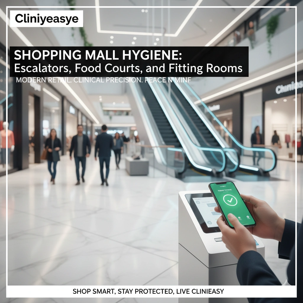 Shopping Mall Hygiene: Escalators, Food Courts, and Fitting Rooms