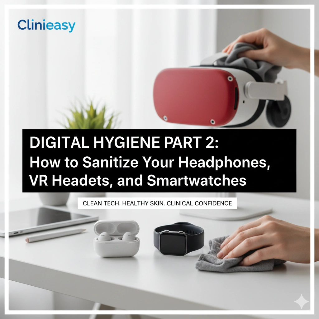 Digital Hygiene Part 2: How to Sanitize Your Headphones, VR Headsets, and Smartwatches