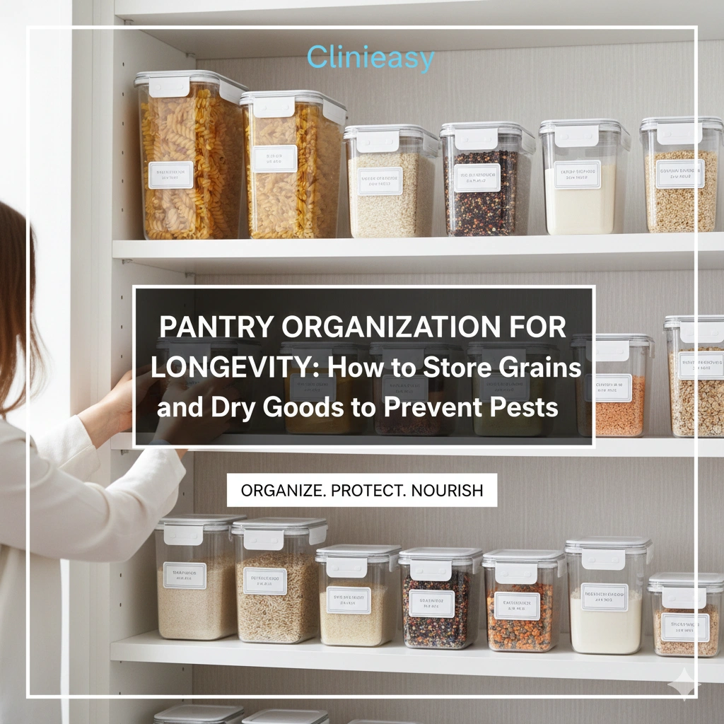 Pantry Organization for Longevity: How to Store Grains and Dry Goods to Prevent Pests