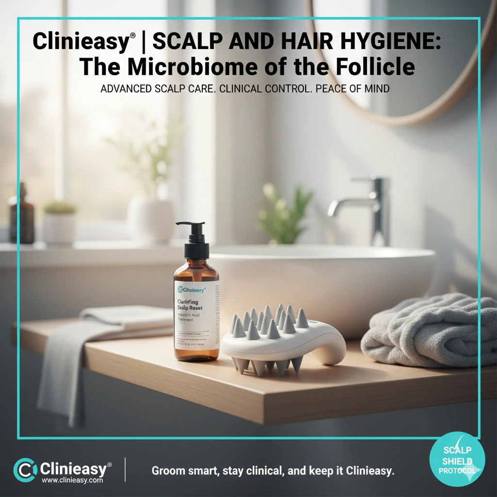 Introduction We use our hands to interact with the world, but from a clinical perspective, our fingernails are "Microbial Reservoirs." The space beneath your nails—the subungual space—is a dark, warm, and protected environment that is almost impossible to reach with standard hand washing. In fact, studies show that the majority of bacteria on a "clean" hand are concentrated under the nail tip. In 2026, we treat nail care not just as an aesthetic choice, but as a Pathogen Management Protocol. At Clinieasy, we provide the blueprint for a "Clinical Manicure" that ensures your hands are as safe as they are well-groomed. 1. The "Subungual Bunker" Standard soap and water often slide right over the nail tip, leaving the "Internal Vault" untouched. The Science: The area under the nail can harbor Staphylococcus, E. coli, and various fungal spores. If you prepare food or touch your face, these "trapped" microbes are easily transferred. The Clinical Fix: The Nail Brush is an essential clinical tool. Every time you perform a "Deep Wash" (after gardening, handling raw meat, or returning from transit), use a soft-bristled nail brush with soap. Scrub in a downward motion to pull debris out from under the plate. 2. The "Nail Length" Ratio The longer the nail, the higher the "Microbial Surface Area." The Hazard: Long or artificial nails (acrylics/gels) create more "hiding spots." Research indicates that healthcare workers with long nails carry significantly more pathogens than those with short, natural nails. The Strategy: Maintain a 1mm to 2mm free edge. This is long enough to protect the sensitive fingertip but short enough to be easily sanitized. If you prefer longer nails, your cleaning frequency must double to maintain a clinical standard. 3. Glass vs. Emery: The Material Science of Filing How you shape your nails affects their structural integrity and their hygiene. The Hazard: Traditional emery boards (cardboard files) are porous. They cannot be sanitized and they create "micro-shreds" in the nail keratin, which trap bacteria. The 2026 Standard: Glass (Nano) Nail Files. Glass is non-porous and can be washed and sanitized with alcohol after every use. It seals the keratin layers of the nail together, preventing the "fraying" that allows fungi to enter the nail bed. 4. Tool Decontamination: The "Pedicure Risk" Using the same clippers or nippers on your fingernails and toenails is a major hygiene error. The Hazard: Fungal infections (like Onychomycosis) are much more common on the feet. Using the same tool on your hands can facilitate a "Cross-Infection." The Protocol: Use dedicated sets for hands and feet. After every use, wipe your metal tools with 70% isopropyl alcohol. Store them in a dry, ventilated case; never leave them damp in a bathroom drawer, as this encourages rust and microbial bloom. 5. Cuticle Integrity: The "Seal" Many people "cut" their cuticles for a cleaner look. Clinically, this is an act of "Self-Sabotage." The Science: The cuticle is the body's natural Waterproof Seal. It prevents bacteria and yeast from entering the "Nail Matrix" (where the nail is born). When you cut the cuticle, you create a direct "Micro-Portal" for infection. The Fix: Never cut. Instead, use a cuticle oil to keep the skin hydrated and gently push back the "eponychium" with a sanitized glass pusher only. A hydrated seal is a strong seal. The Clinieasy "Clinical Manicure" Checklist The Daily Scrub: Use a dedicated nail brush to clean the subungual space. Glass Only: Switch to glass files to prevent nail fraying and ensure tool sanitization. Dedicated Tools: Use separate clippers for hands and feet to prevent fungal spread. Alcohol Reset: Sanitize all metal tools with 70% alcohol after every use. Respect the Seal: Hydrate cuticles with oil; never cut the protective barrier. Conclusion: Precision at Your Fingertips Your hands are your primary interface with your life. By applying a clinical mindset to your nail hygiene, you turn a routine grooming task into a powerful health defense. A "Clinical Manicure" isn't about the polish; it’s about the purity of the tool. Groom smart, stay clinical, and keep it Clinieasy. Disclaimer: If you notice yellowing, thickening, or crumbling of the nail plate, you may have a fungal infection. Consult a dermatologist or podiatrist before attempting any home-care treatments. Why this fits Article #124: High Utility: Solves a common health issue (nail fungus/germ transfer). E-E-A-T: Discusses "Subungual Space" and "Oligodynamic" implications. AdSense Synergy: Perfect for nail care tech, high-end tools, and antimicrobial creams.