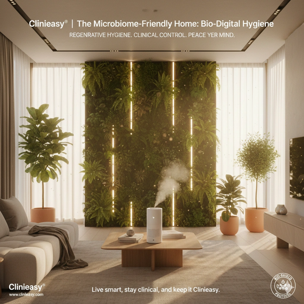 The Microbiome-Friendly Home: Bio-Digital Hygien