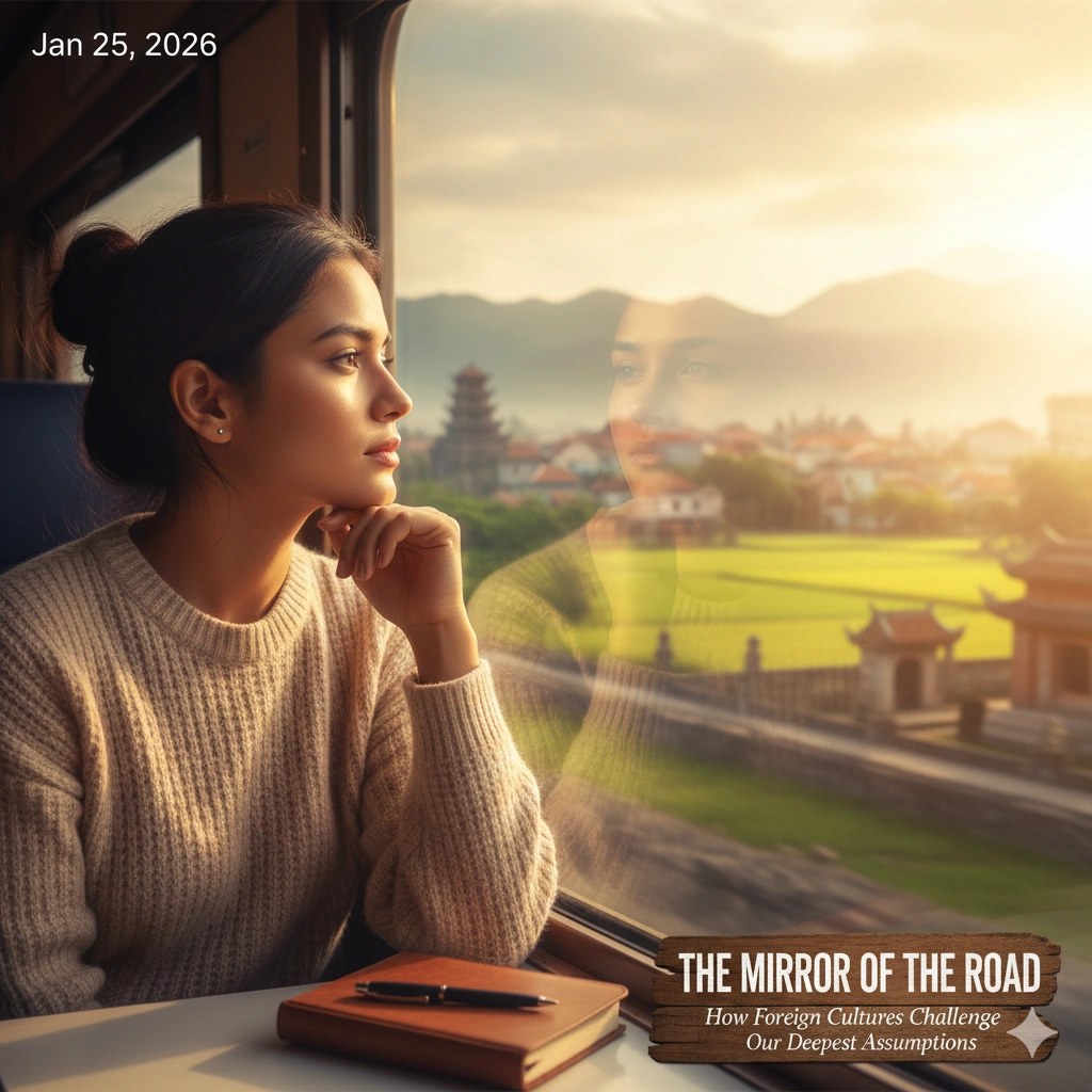 In an age of GPS, real-time tracking, and meticulously planned itineraries, the act of "getting lost" has become a lost art. We often view a wrong turn as a mistake or a waste of time. However, some of the most profound discoveries in travel—and in life—happen when we step off the curated path. "The Art of Getting Lost" is about trading the safety of a plan for the magic of serendipity. The Beauty of the Unplanned When you stop following a blue dot on a screen, your senses sharpen. You begin to notice the smell of a hidden bakery, the intricate carvings on a local doorway, or the sound of children playing in a courtyard. You move from being a "consumer of destinations" to an "explorer of moments." Three Reasons to Wander Without a Destination: Breaking the "Efficiency" Trap: Modern life demands that we take the shortest route. Travel gives us permission to take the long way. By intentionally wandering, you break the cycle of constant "doing" and enter a state of "being," which is where creativity and reflection flourish. The Serendipity Factor: A map can show you the famous cathedral, but it can’t show you the local artisan who will invite you in for tea, or the secret viewpoint that isn't on any blog. These "happy accidents" become the stories you tell for the rest of your life. Building Intuitive Confidence: There is a unique power in realizing that even if you are lost, you are okay. Navigating your way back using landmarks, intuition, and the help of strangers builds a deep, grounded confidence that no guidebook can provide. The "Planned" Wander You don't have to be reckless to get lost. Set aside a "day of no plans." Pick a neighborhood, leave the phone in your bag, and let your curiosity be your guide. Follow the colors, the sounds, and the interesting alleyways. You might just find exactly what you didn't know you were looking for. What’s Coming Next... In our final installment, "The Journey Home," we’ll explore the challenge of integration—how to bring the lessons of the road back into your "normal" life without losing the traveler's spirit.