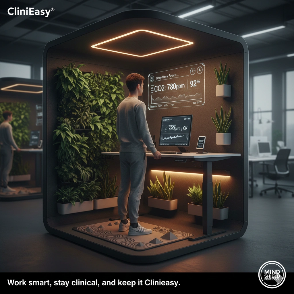 The Bio-Hacked Office: Ergonomics of the Mind