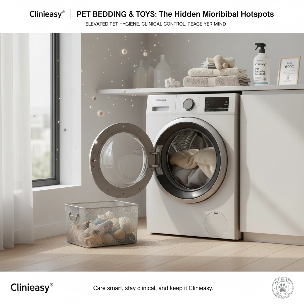 Pet Bedding & Toys: The Hidden Microbial Hotspots