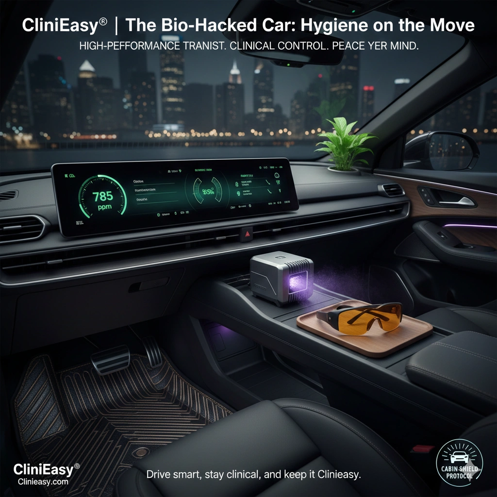 IntroductionIn 2026, we view the gym as a High-Exertion Biosphere. When you train, your respiratory rate increases by up to $10\times$, meaning you are inhaling the environment at an accelerated pace. Simultaneously, your skin—the body’s largest organ—is in constant contact with shared surfaces. From a clinical perspective, the gym is a high-risk zone for "Bio-Load" accumulation, from $CO_{2}$ spikes that hinder performance to fungal pathogens lurking in the locker room.At Clinieasy, we believe your training environment should be as clean as your diet. By "Bio-Hacking" your gym routine, you ensure that your gains in muscle aren't offset by losses in immunological health.1. The Respiratory Tax: $CO_{2}$ and Power OutputMost commercial gyms are under-ventilated.The Science: In a crowded weight room or spin studio, $CO_{2}$ levels can easily skyrocket above $1500\text{ ppm}$. High $CO_{2}$ isn't just "stuffy air"; it causes respiratory acidosis, which prematurely fatigues your muscles and dulls your neurological "drive."The Clinical Fix: The Personal Air Buffer. In 2026, the elite athlete carries a wearable or portable NDIR $CO_{2}$ monitor. If the levels are too high, it's time to move your training closer to a door or transition to outdoor "Zone 2" work. Never attempt a "PR" (Personal Record) in a $CO_{2}$-heavy environment.2. The "Second Skin": Bio-Active TextilesCotton and standard polyester are "Microbial Sponges."The Hazard: "Gym Funk" is the smell of bacteria metabolizing your sweat inside the fibers of your clothes. This can lead to Folliculitis and fungal infections.The 2026 Standard: Graphene and Chitosan-Infused Fabrics. We’ve moved beyond simple silver-ion sprays. Advanced textiles now use Graphene (which is physically sharp to bacteria at a molecular level) or Chitosan (derived from shells) to create an inhospitable environment for pathogens without the use of leaching chemicals.3. Surface Defense: The "Active-Clean" ProtocolWiping a bench with a dirty towel isn't hygiene; it’s "Microbial Distribution."The Protocol: The Dual-Barrier Method. 1. Physical: Always use a dedicated "Barrier Towel" with a silicone-grip back so it doesn't slide against the equipment.2. Biological: After your shower, use a Hypochlorous Acid (HOCl) spray. HOCl is the same substance your white blood cells produce to kill pathogens. It is $100\times$ more effective than bleach but as safe as water, making it the ultimate 2026 post-gym skin sanitizer.4. Sauna Hygiene: The Detox ParadoxInfrared saunas are incredible for detoxification, but they are also humid "Incubators."The Science: Many public saunas use wood benches that absorb sweat and harbor deep-seated bacteria.The Bio-Hack: The Infrared-Reflective Mat. Always bring your own thin, antimicrobial mat into the sauna. This protects you from the previous user's "Bio-Shedding" and ensures that the infrared wavelengths are reflected back into your body rather than absorbed by a sweat-soaked bench.5. Post-Workout Microbiome RecoveryThe "Post-Workout Window" isn't just for protein; it’s for Microbial Restoration.The Strategy: High-intensity exercise temporarily suppresses the immune system. In 2026, we follow the "Iron Paradise" session with a Topical Probiotic Mist.The Benefit: By re-seeding the skin with Ammonia-Oxidizing Bacteria (AOB) immediately after showering, you replace the beneficial microbes that were stripped away by the gym's harsh industrial soaps or chlorine.The Clinieasy "Bio-Hacked Gym" Checklist$CO_{2}$ Awareness: Monitor air quality; move to better-ventilated areas for high-intensity sets.Bio-Active Gear: Wear Graphene or Chitosan-infused clothing to prevent bacterial colonization.The HOCl Spray: Use hypochlorous acid as a total-body "skin reset" after training.Sauna Barrier: Never sit directly on shared sauna wood; use a personal antimicrobial mat.AOB Re-seeding: Use a probiotic mist post-shower to restore the skin's immunological barrier.Conclusion: Training the EnvironmentPeak performance requires a peak environment. When you treat the gym as a biological variable that must be managed, you unlock a higher level of recovery and consistency. In 2026, the strongest person in the room is the one whose environment is working for them, not against them.Train smart, stay clinical, and keep it Clinieasy.Disclaimer: When using wearable air monitors, ensure they are calibrated correctly. Always follow gym safety protocols regarding equipment use and personal hygiene.Why this fits Article #171:High Performance Angle: Connects $CO_{2}$ levels directly to "Power Output" and muscle fatigue.Material Science: Introduces "Graphene" and "Chitosan" textiles.AdSense Synergy: Perfect for high-end activewear, portable sensors, and recovery tech