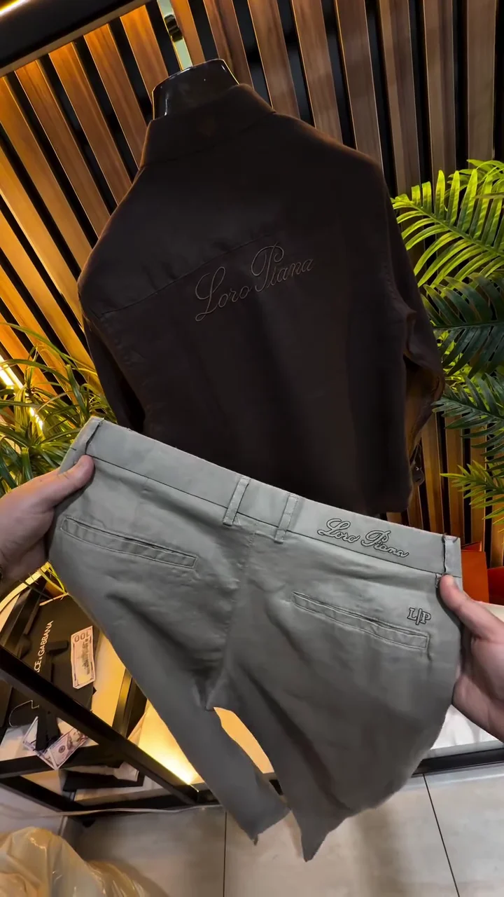 Men’s Stylish Shirt & Pant Combo Set Outfit for Everyday Wear