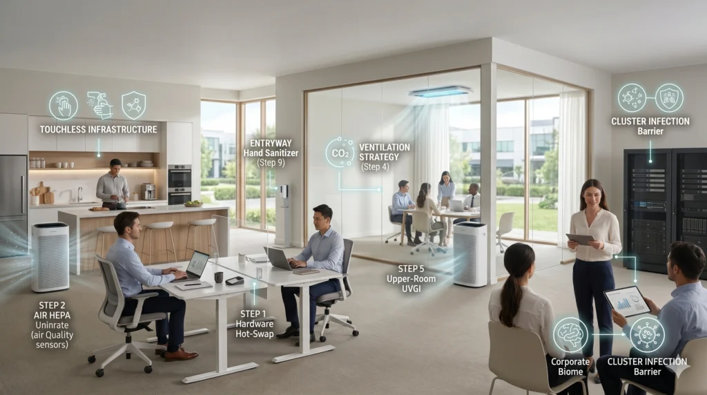 Hygiene and Infection Control for High-Traffic Workspaces 