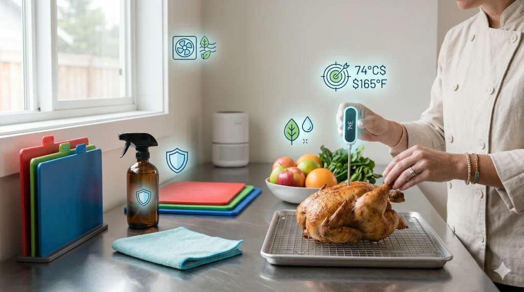 Professional Food Safety Protocols for the Home Kitchen