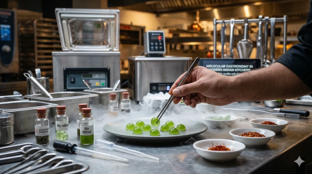 The Rise of Molecular Gastronomy in Modern Indian Kitchens 