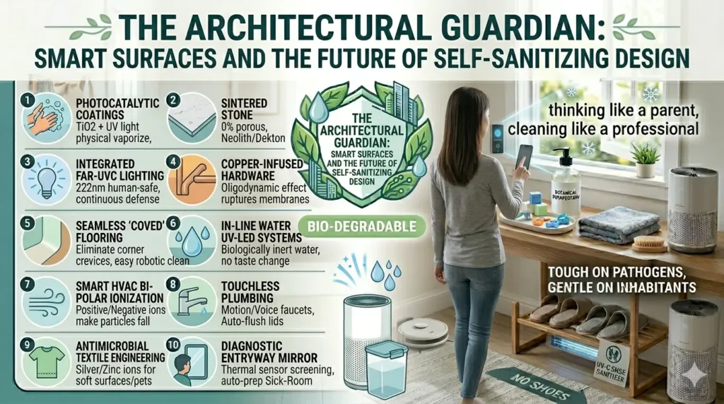Smart Surfaces and the Future of Self-Sanitizing Design