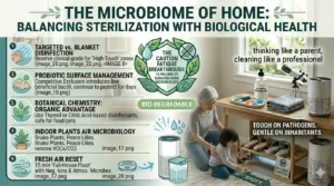 Even in a house equipped with the "Invisible Shield," breakthrough infections—like a seasonal flu or a stomach virus brought home from a business trip—can occur. For an entrepreneur, a family illness is a bottleneck. The goal of this protocol is to contain the "biological fire" to a single room, preventing a household-wide shutdown and ensuring a rapid return to productivity.Infection control during an active illness requires a shift from "preventative" to "reactive" clinical care. By implementing these 10 pillars of Recovery and Terminal Cleaning, you manage the viral load with the precision of a professional facility.1. The "Red-Zone" Isolation ProtocolWhen a family member shows symptoms, they must be moved immediately to a pre-designated isolation room (ideally one with an en-suite bathroom).The Air Barrier: Keep the door closed at all times. Place a HEPA air purifier inside the room and set it to its maximum CADR (Clean Air Delivery Rate) to capture aerosolized viral particles at the source.The "No-Cross" Rule: No communal items (pillows, tablets, chargers) should leave the room until they have been through a "Terminal Sanitization" cycle.2. Aseptic Caregiving and PPE DoffingThe person providing care is the most likely bridge for the virus to reach the rest of the household.The Armor: The caregiver should wear a high-filtration mask (N95) and disposable gloves when entering the room.The Doffing Sequence: Remove gloves first, rolling them inside out. Sanitize hands. Remove the mask by the straps only. Sanitize hands again before exiting the "Red-Zone."3. "No-Touch" Waste Stream ManagementWaste from a sickroom (tissues, wipes, disposable masks) is highly infectious "bio-waste."The Double-Bag SOP: Use a lidded, foot-operated bin lined with a "Red-Bag" or marked liner. Before taking the trash out of the room, seal the first bag and place it into a second clean bag held by someone outside the door (the "Clean Partner").Surface Guard: Disinfect the exterior of the final bag before moving it to the outdoor waste collection area.4. High-Heat Textile SterilizationViruses like Norovirus or Influenza can persist in bedding and towels for days.The Laundry Cycle: Transport all sickroom linens in a dissolvable laundry bag or a dedicated plastic bin that can be sanitized.The Thermal Kill: Wash at a minimum of 60°C (140°F) with a bleach-based or botanical laundry sanitizer. Dry on high heat for at least 45 minutes to ensure total microbial denaturing.5. The "Sick-Room" Hydration StationTo prevent the need for multiple trips to the kitchen, establish a self-contained hydration and nutrition station.The Setup: Use a dedicated electric kettle and a stock of single-use or high-heat-washable cups.The Boundary: Any "dirty" dishes must be moved directly from the sickroom into the dishwasher on a Sani-Wash ($71°C$) cycle. Never hand-wash sickroom dishes in a communal sink.6. Managing "Secondary Biofilms" in BathroomsDuring a gastrointestinal illness, the bathroom becomes the primary site of environmental contamination.The Lid-Down Rule: Flushing with the lid up can aerosolize bacteria and viruses up to six feet. The lid must be closed before every flush.Chemical Shock: Use an EPA List N disinfectant on the toilet handle, seat, and sink faucet after every use by the ill person.7. Terminal Cleaning: The "Pathogen Purge"Once the inhabitant is symptom-free for 24–48 hours, the room must undergo a "Terminal Clean" to reset its biological status.The Sequence: Clean from "High to Low" and "Clean to Dirty." Start with ceiling fans and light fixtures, moving down to walls, and finishing with the floor.Focus Zones: Pay specialized attention to "micro-touch" points: window latches, thermostat buttons, and the underside of the bed frame.8. Hard-Surface Saturation (Dwell Time)A quick wipe is not disinfection. For terminal cleaning, you must achieve "Saturation."The SOP: Spray surfaces until they are visibly wet. Consult the product label for the Dwell Time (usually 3–10 minutes). The disinfectant must remain wet for the entire duration to physically rupture the viral envelopes.9. Vaporized Decontamination (Optional/Advanced)For high-stakes recovery (e.g., after a severe viral outbreak), consider a "Fogging" protocol.The Tool: Use a cold fogger with a stabilized hydrogen peroxide solution. This creates a fine mist that reaches into the HVAC ducts and behind furniture—areas that manual wiping cannot reach.The Safety: This should only be done in a sealed room with all electronics covered and the HVAC system turned off.10. The "Clear-to-Entry" AuditBefore returning the room to general household use, perform a final audit.The Reset: Replace the HEPA filter in the room's air purifier. The old filter is now a concentrated source of trapped pathogens and must be discarded as bio-waste.The Air Flush: Open the windows for 2 hours post-cleaning to clear any residual chemical vapors and introduce fresh, ionized air.Conclusion: Resuming Peak PerformanceIllness is a temporary disruption, not a permanent failure of your system. By following these clinical SOPs, you demonstrate the ultimate entrepreneurial trait: resilience. You have successfully managed a biological crisis, protected your family, and secured your workspace.The "Invisible Shield" is once again fully operational.
