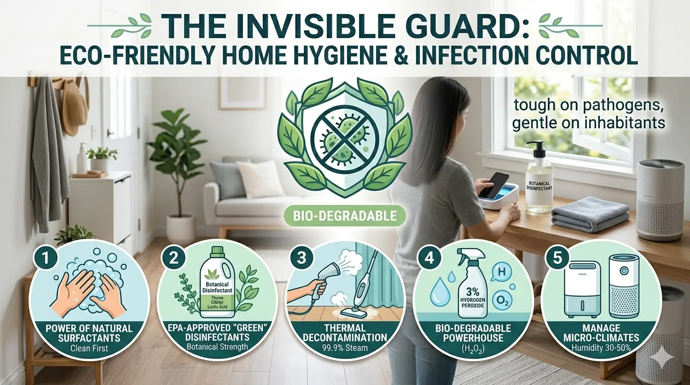 Eco-Friendly Strategies for Medical-Grade Home Hygiene