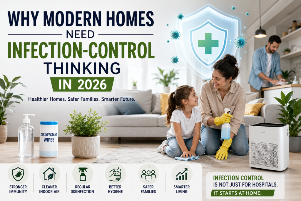 Why Modern Homes Need Infection-Control Thinking in 2026