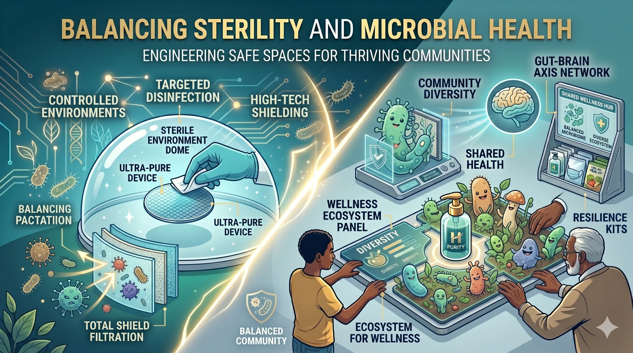 Balaning Sterility and Microbial Health