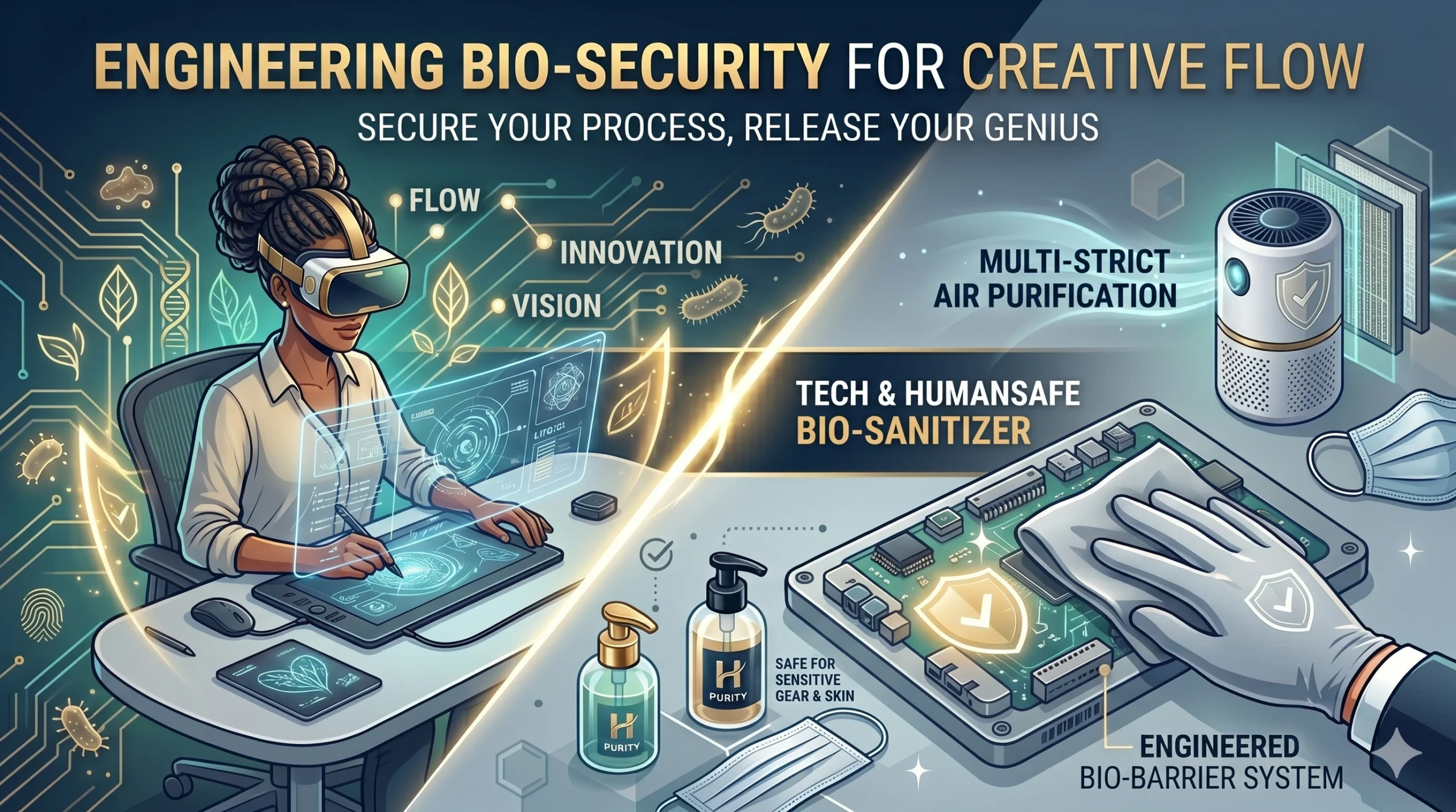 As a business owner overseeing projects like Last Armor: King Survival and managing a computer training institute, your home serves as the ultimate "Reset Zone" for your biological and cognitive systems. However, the domestic environment is a dynamic ecosystem where environmental pollutants and microbial loads can accumulate if left unmanaged.To ensure your home remains a high-performance sanctuary that supports your entrepreneurial vitality, implement these ten pillars of domestic hygiene stewardship.1. The Entryway "Bio-Lock" ProtocolThe transition from the public sphere to your private sanctuary is the most critical point for infection control.The Procedure: Remove outdoor footwear and transit layers immediately upon entry.The Sanitization: Use 70% alcohol wipes on high-touch daily items like your phone and keys before moving deeper into the home.2. Clinical Kitchen StandardsFor a professional who prioritizes organic nutrition and daily vegetable juices, the kitchen must function as a sterile culinary lab.The Barrier: Keep all unsanitized digital devices away from food preparation surfaces to prevent cross-contamination.The Heat Reset: Ensure all cleaning cloths and reusable towels are laundered at 60°C to denature pathogens.3. Humidity Engineering for Respiratory HealthOdisha’s climate requires active management of indoor humidity to protect your "respiratory gate".The Target: Maintain relative humidity (RH) between 40% and 60%.The Benefit: This range keeps mucosal barriers hydrated and prevents the proliferation of mold and dust mites that thrive above 60% RH.4. HEPA Air Scouring in Recovery ZonesOutdoor air often carries pollutants that can infiltrate your sleep and work spaces.The Tech: Deploy HEPA-rated air purifiers in the bedroom and studio.The Logic: Scrubbing the air of $PM_{2.5}$ and allergens reduces the background inflammatory load on your immune system while you sleep.5. The $60^{\circ}\text{C}$ Bedding RotationThe bed is a primary "bio-accumulator" of skin cells and allergens.The Cycle: Launder all linens weekly at a minimum of 60°C.The Result: This temperature is necessary to kill resilient bacteria and dust mites, ensuring your "Sleep Sanctuary" supports cellular repair.6. Digital Hygiene in the Home OfficeTech tools in the home attract dust and microbes due to heat and static electricity.The Maintenance: Wipe down your home office peripherals daily and perform monthly dust sequestration for computer hardware.The Boundary: Strictly ban office hardware from the bedroom to keep "work microbes" out of your recovery zone.7. Managing the "Outdoor-to-Indoor" PipelineIf you are managing construction projects or visiting high-traffic sites, your clothing acts as a biological filter.The Rule: Designate specific clothing for work-sites and transit.The Sequestration: Place these garments in a dedicated laundry area immediately upon arrival to prevent the spread of environmental pollutants.8. Micro-Pollution and Tech SequestrationEven clean-looking devices can harbor a significant microbial load.The Standard: Use specialized UV-C sanitization or alcohol-safe wipes for daily-carry tech.The Habit: Sanitize your devices as part of your "arrival ritual" to protect your home's sterile integrity.9. Nutritional Bio-SecurityFueling your system with organic, homemade juices is a pillar of your biological defense.The Integrity: Use only filtered or purified water for food preparation and juicing.The Strategy: A nutrient-dense diet prevents the metabolic fatigue that can compromise your immune surveillance during busy business cycles.10. The Morning "Airing Out" RitualAllowing the home biome to "breathe" is a simple but effective hygiene habit.The Protocol: Open windows for 15 minutes twice daily to encourage cross-ventilation.The Purpose: This flushes out stagnant air and lowers $CO_{2}$ levels, which is essential for maintaining cognitive clarity.Conclusion: Stewardship as a Performance StrategyYour home is the engine room of your personal resilience. By applying clinical standards to your domestic biome, you protect your health from environmental friction and ensure your system is always ready for the next entrepreneurial challenge.